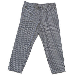 Talbots Pants Womens Size XL Indiglo Blue Honey Lightweight Dressy Summer Office